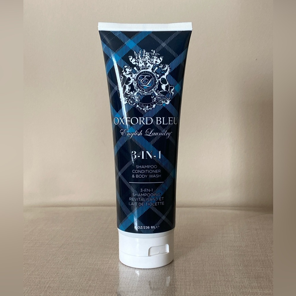 English Laundry Oxford Bleu 3-IN-1 Shampoo Conditioner & Body Wash 8 oz